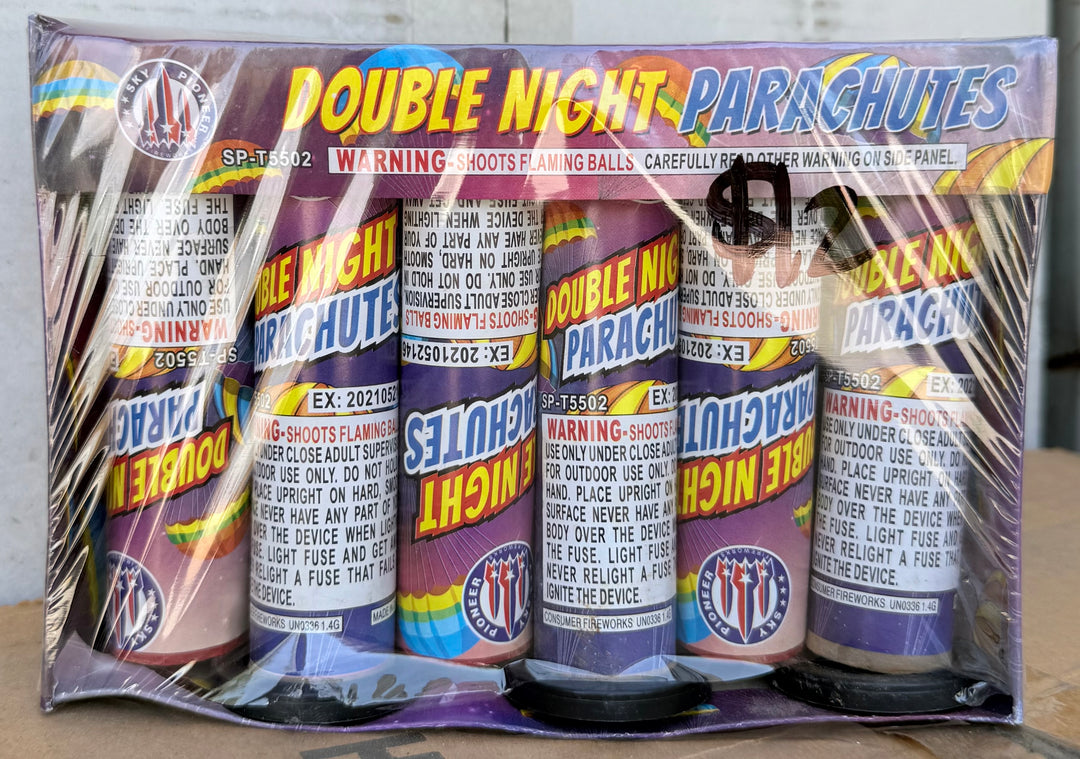 Double Night Parachutes